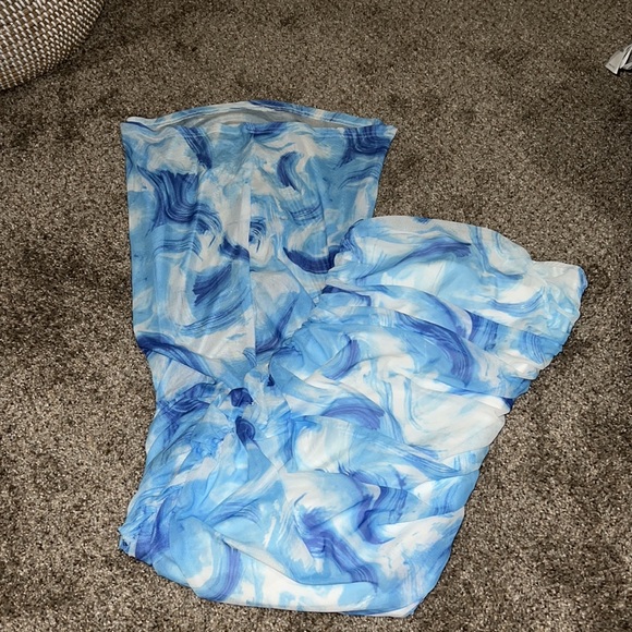 NWOT Light Blue Bodycon Dress - Picture 4 of 5